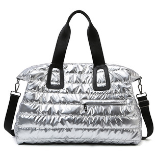 跨境健身包女休运动包干湿分离防水游泳包瑜伽手提单肩旅游行李袋