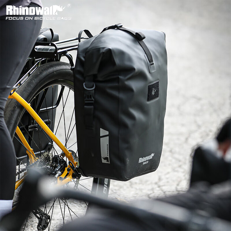 犀牛漫步自行车货架驮包山地车长途旅行后座包瓜车尾包防水防暴雨