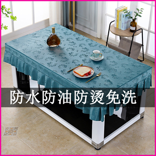 PU皮烤火桌布皮罩电炉取暖炉烤电炉罩加厚皮套防水防油防烫桌罩套