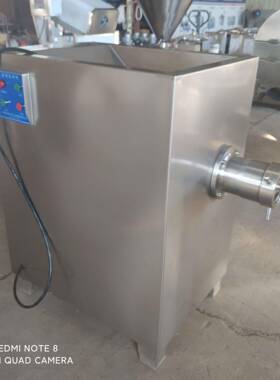 不锈钢大产量绞肉机鲜肉冻肉绞肉馅机120型冻肉绞碎机厂家