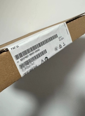 {议价}2024年 6ES7461-1BA01-0AA0 密封#P