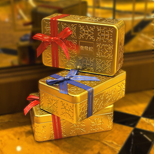 黄秉记一口酥饼干120g厦门特产伴手礼铁盒装福建特产 茉莉/蔓越莓