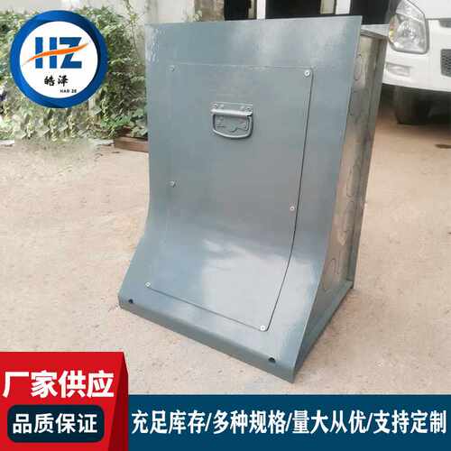桥梁电缆接线箱 预埋镀锌钢板接线盒 高架桥路灯接线箱