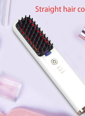 Negative ion red constant temperature straightening comb
