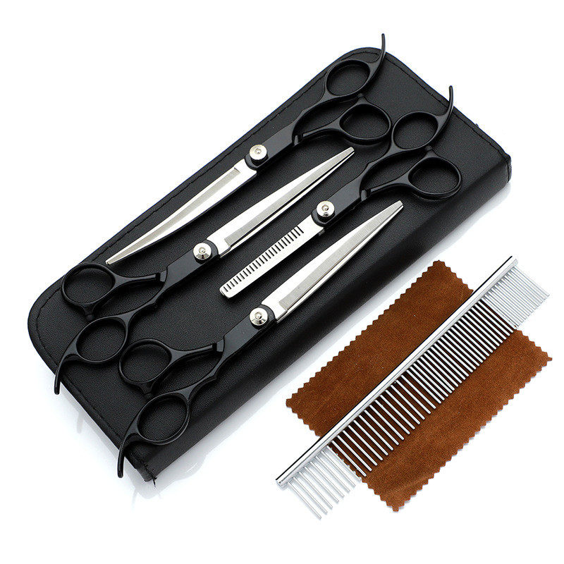 理发剪刀宠物美容剪刀专业狗狗修毛剪弯牙剪直剪泰迪厂家直销套装,宠物/宠物食品及用品,其他美容护理用品,淘宝优惠券,粉丝福利购,淘宝优惠卷
