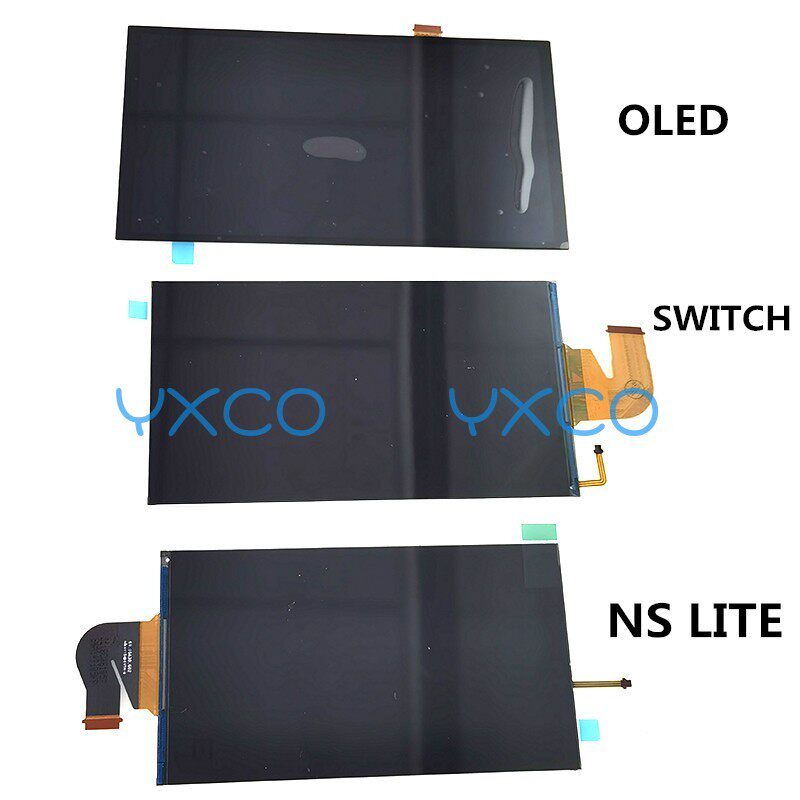 适用于switch OLED液晶屏幕 NS LITE显示屏花屏碎屏更换配件内屏