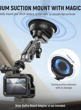 适用pocket3/GoProAction4/360AcePro运动相机支架汽车车载手机架