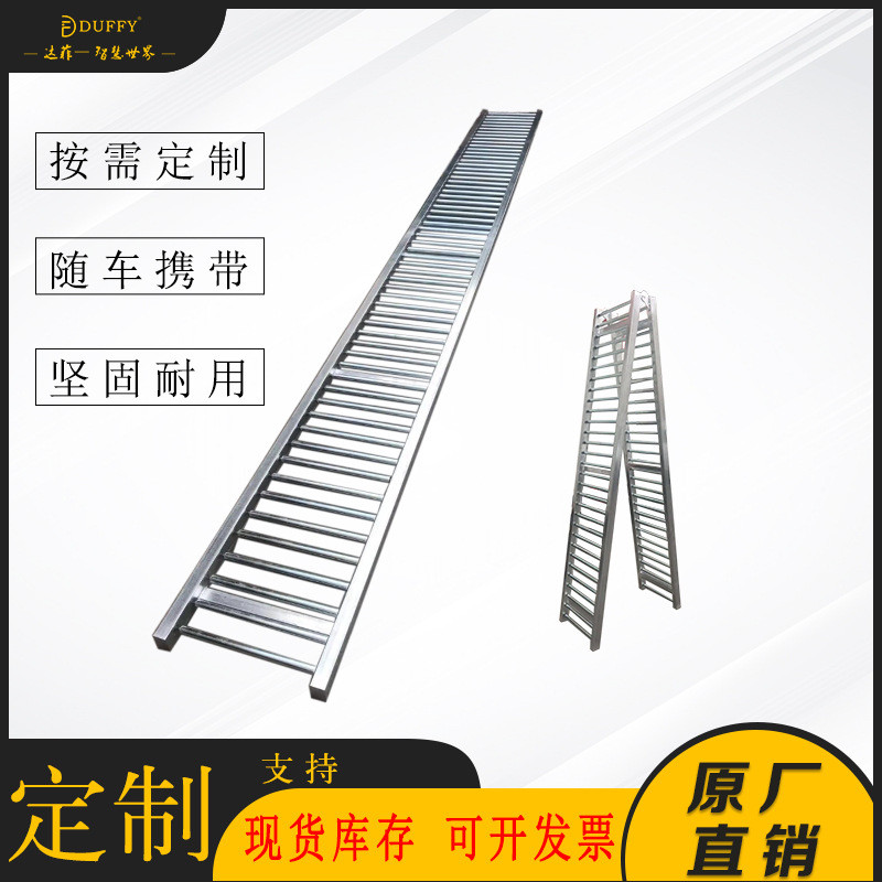 卸货滑梯搬运神器滚筒滑轮无动力滑道货车货物传送输送线装车下货