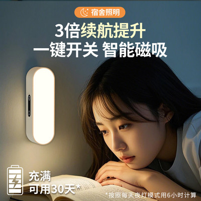 超长续航宿舍灯学习专用护眼灯书桌工作灯学习护眼专用阅读灯台灯