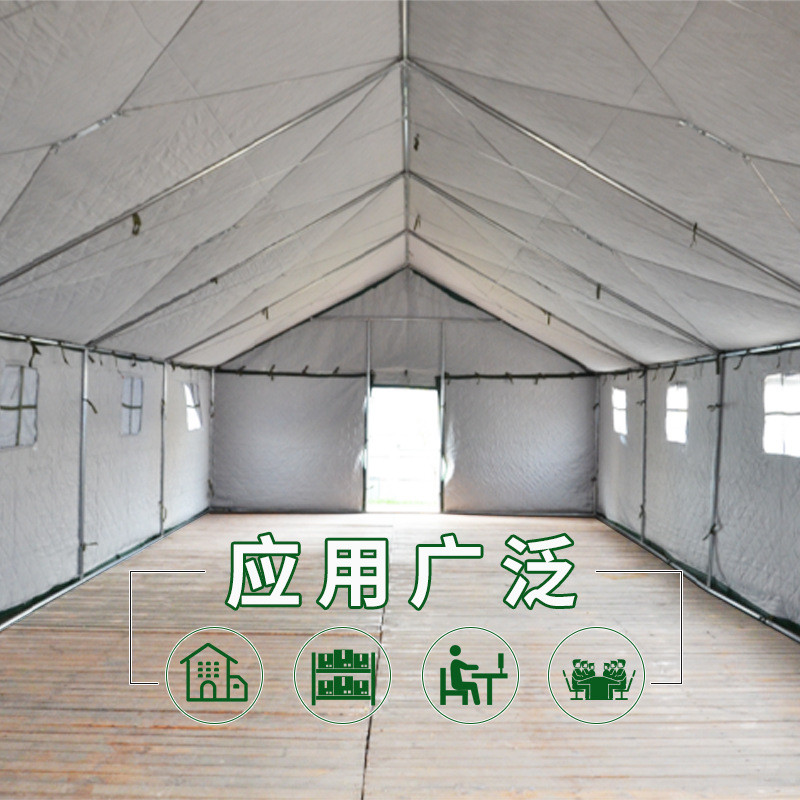 工厂直销民用防雨帐篷工程养殖工地冬季保暖三层加厚防风施工搭建