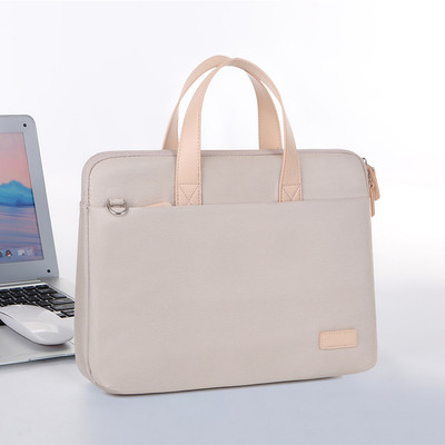 2025新款笔记本电脑包14英寸男女士手提通勤ins风小众公文包适用苹果macbook air13pro16华为mate bookd15.6