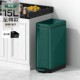 办公室垃圾桶家用厨房用轻奢不锈钢夹缝脚踏式 客厅卫生间2024新款