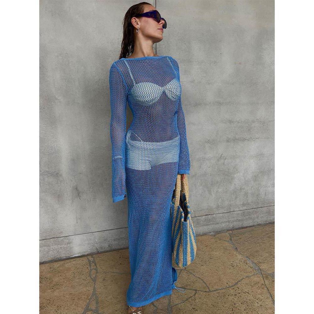 露背海边甩卖连衣裙性感Dress辣妹HOTSexyHollow爆款OutBeach度假