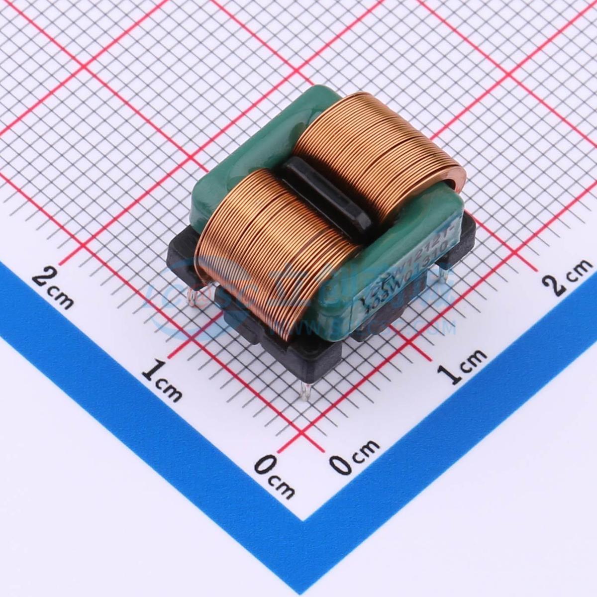 共模滤波器 YDFW1212T-103W01310 插件,18.5x14.5x12.5mm 10mH@1k
