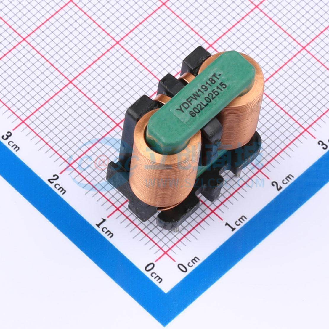 共模滤波器 YDFW1918T-602L02515 插件 6mH@1KHz 电子元器件配单