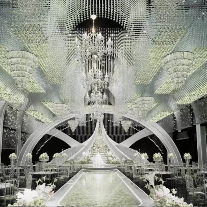 新款婚庆道具铁艺发光背景酒店婚礼堂背景墙法式水晶厅吊顶灯箱,节庆用品/礼品,拱门,淘宝优惠券,粉丝福利购,淘宝优惠卷