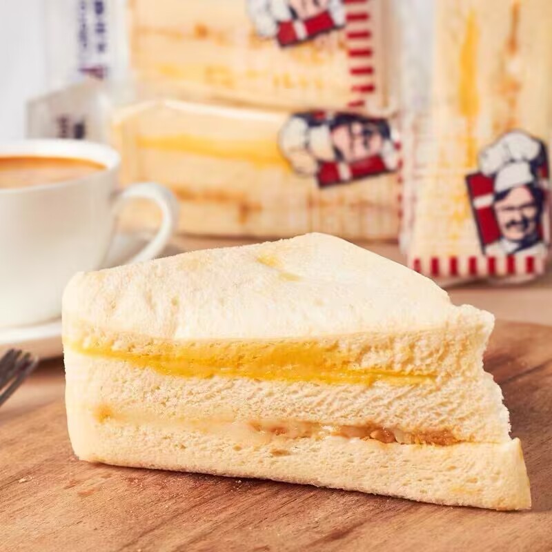 卡尔顿黑麦肉松三明治面包整箱早餐糕点零食品下午茶点心小吃包邮