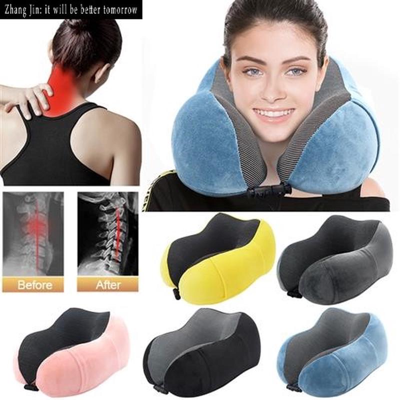 Neck Pillow Airplane Pillows Cervical Healthcare 旅行飞机枕