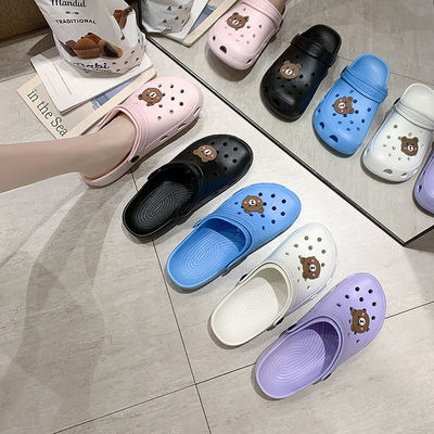 高货2024男拖鞋人字拖男人浴室煤球开车夏天凉鞋男可爱软厚底潮牌