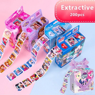 Genuine  Frozen 2 Elsa Anna Removable Stickers Princes