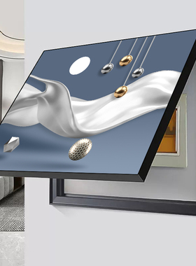 电表箱装饰画免打孔现代简约配电箱遮挡电闸弱电箱开关电表盒挂画