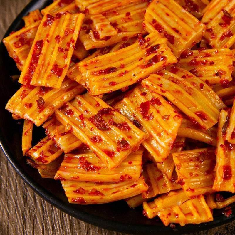 玲食大王粉皮湖南特产麻辣小吃凉皮辣条追剧辣味小零食猪油拌粉