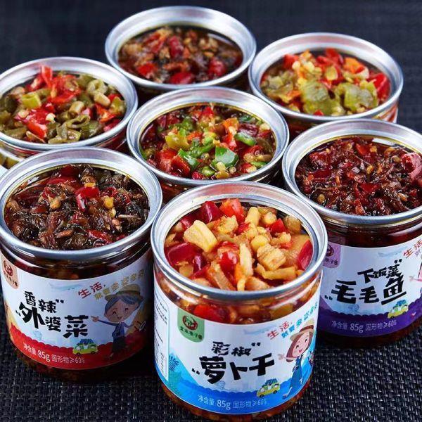 瘦腊肉外婆菜特产湖南预制菜湘西正下饭香辣宗瓶装咸菜萝卜干