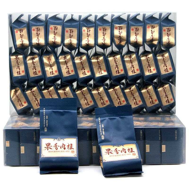 大红袍茶叶肉桂乌龙茶 小种金骏眉红茶PVC盒装长泡款盒装送人