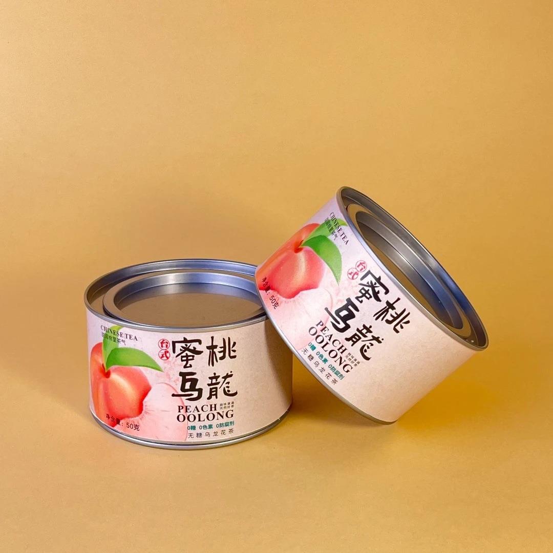 夏日新品蜜桃乌龙茶调味组合茶叶绿茶夏天喝的茶散茶罐装茶叶
