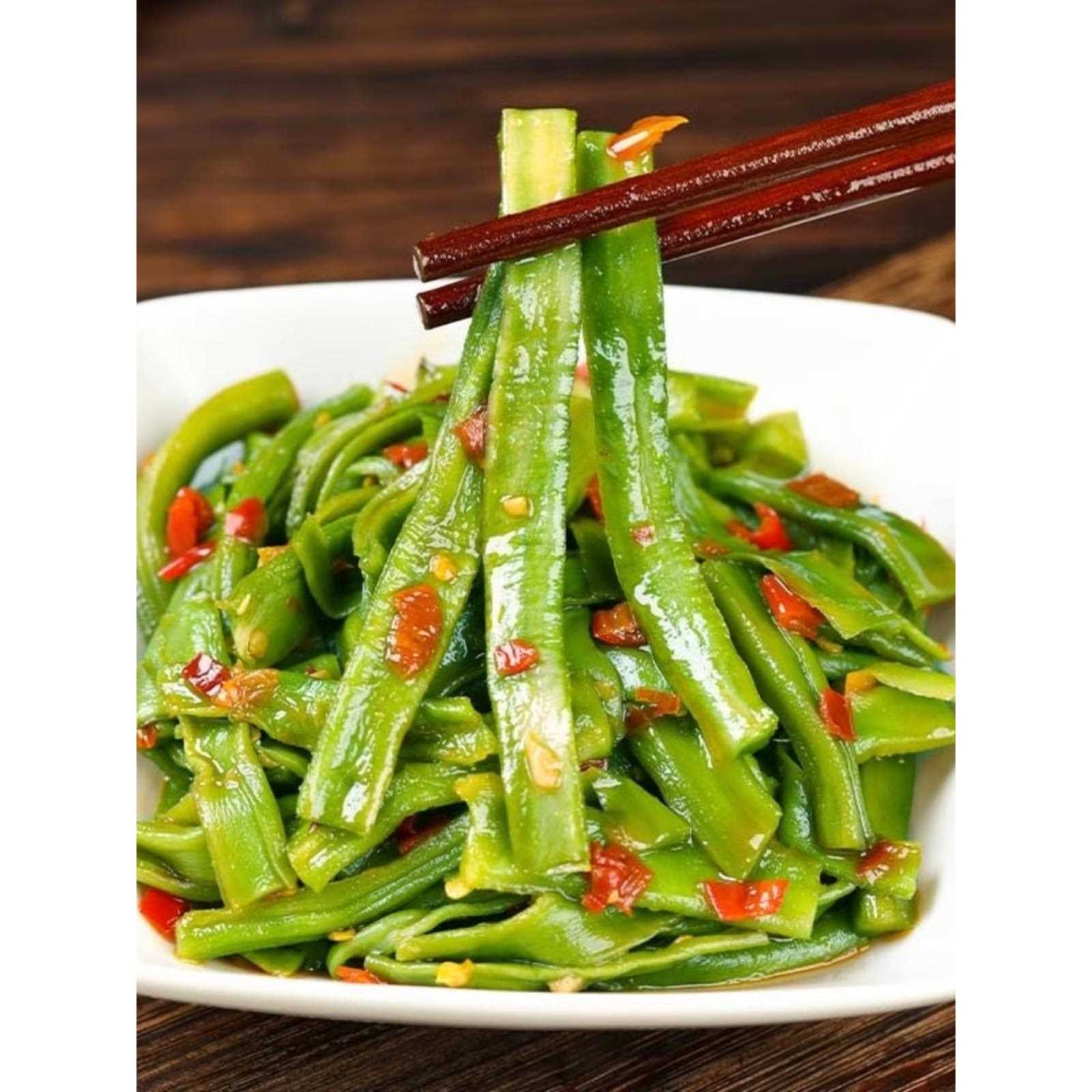 湖南特产剁椒贡菜下饭菜开味小菜开味凉拌咸菜榨菜拌饭即食香辣味