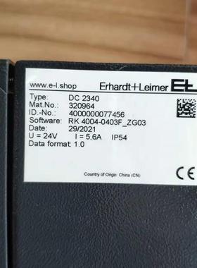E+L DC2340纠偏控制器 主板RK4004现货