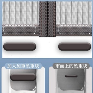 磁性静音夏季 厂促门帘防蚊新款 家用自吸纱窗金刚网透气免打孔隔断