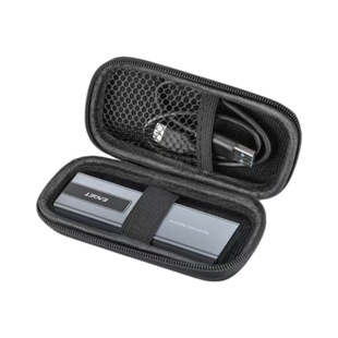 适用忆捷M2移动硬盘收纳盒保护套 EVA硬壳数码配件包硬盘收纳包