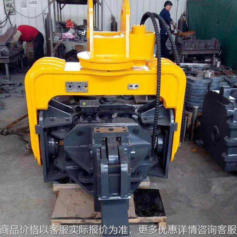 挖机液压夯实机 钢板打桩机建筑工程大功率高频振动多规格打桩锤,农机/农具/农膜,割灌机/割草机/油锯,淘宝优惠券,粉丝福利购,淘宝优惠卷