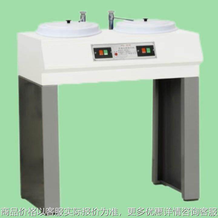 源头工厂供应金相试样抛光机，-经济型抛光机，双盘试样抛光