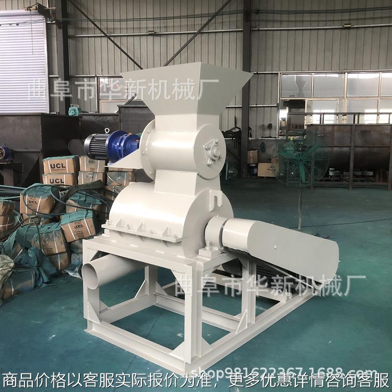 四川湿酒糟饲料粉碎机 湿稻壳青饲料粉碎机 鸡蛋壳结块物料粉碎机