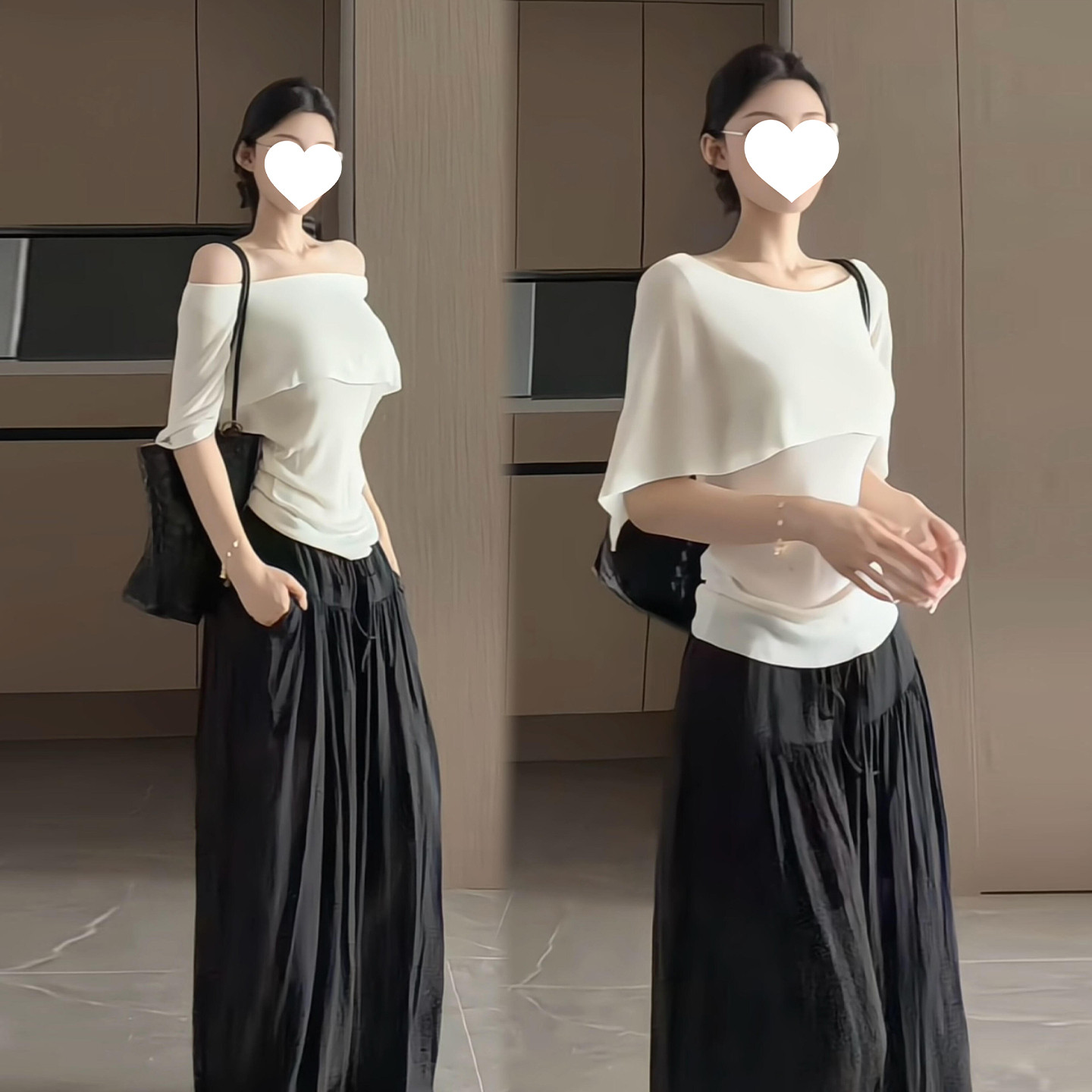 轻熟高知穿搭松弛感ootd一整套装女2026夏季新款上衣裙裤两件套