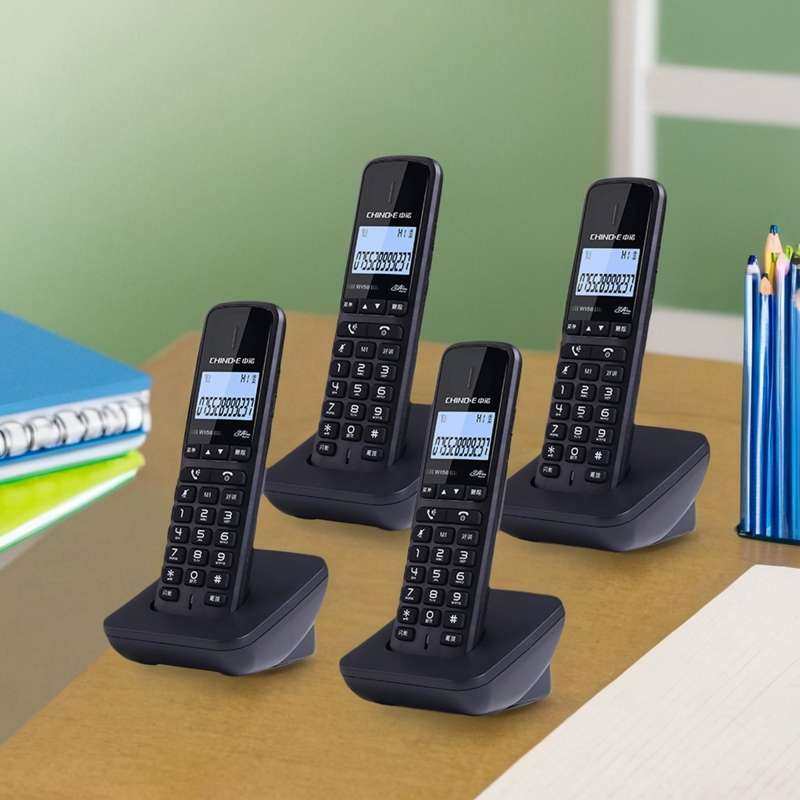 无绳电话机座机手持无线子母机一拖一拖二迷你家用办公室