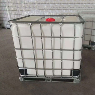 桶铁架方水箱手动叉车运输桶化工业级车载吨桶 新塑料1吨集装
