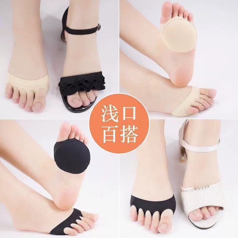 女士夏季吸汗隐形分趾袜