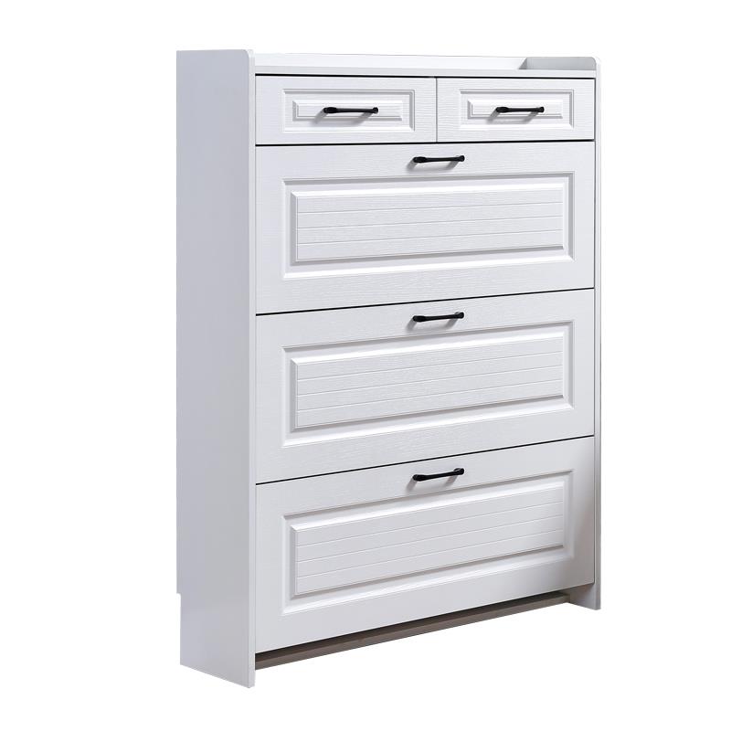 超薄鞋柜家用门口入户翻斗式玄关柜一体收纳简约省空间彷实木鞋架