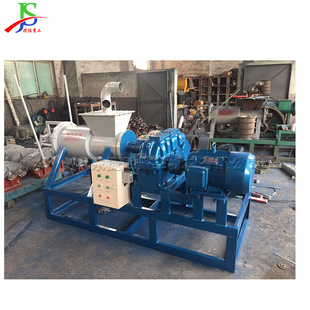 鸡粪脱水烘干处理机 养殖场畜禽粪便清理设备 粪便自动脱水烘干机