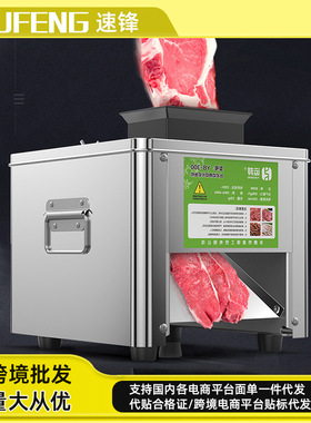 不锈钢家用商用小型电动手动多功能切肉机切片机切丝机绞肉沫机器