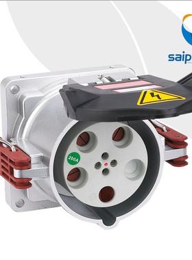 工业防水插座200A/250A/400A户外IP67五芯航空插头插座