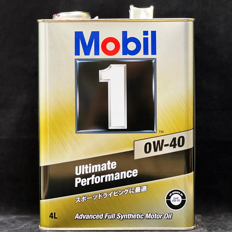 日版美孚Mobil0W-40全合