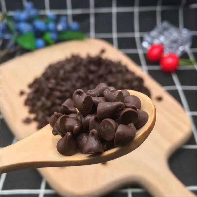 法芙娜耐高温巧克力豆网红耐烤豆纯可可脂巧克力烘焙（代可可脂）