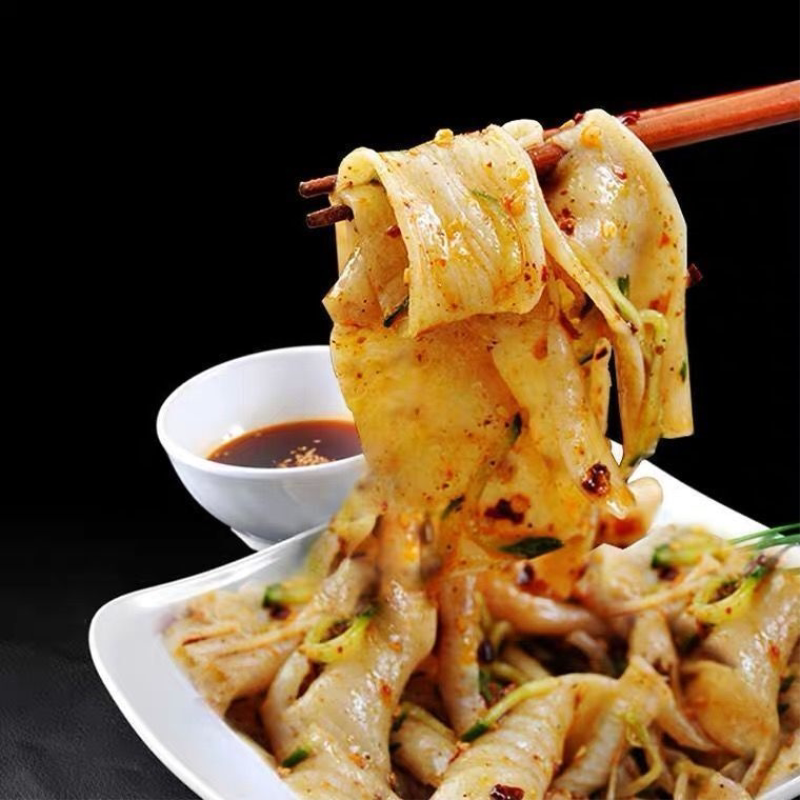 干面皮红油凉皮方便速食小吃擀散装凉拌劲道泡面代餐主食免煮冲泡