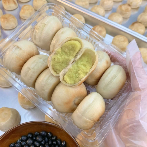 冰皮绿豆饼软皮老式福建糕点点心休闲零食品代早餐下午茶