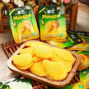 正优泰芒糖果芒果味软糖办公室休闲零食多种网红零食水果味糖果