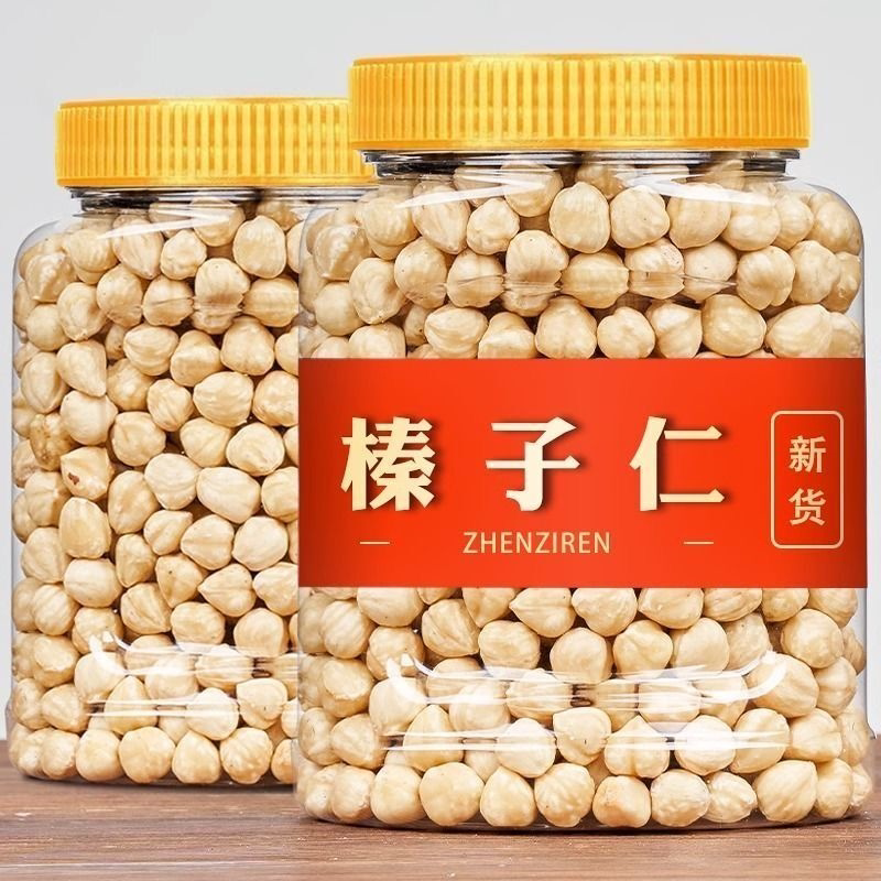 新货榛子仁独立小包装500g原味无添加熟零食坚果批发烘焙干果100g图片
